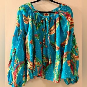 FARM RIO XL blouse very loose and flowy